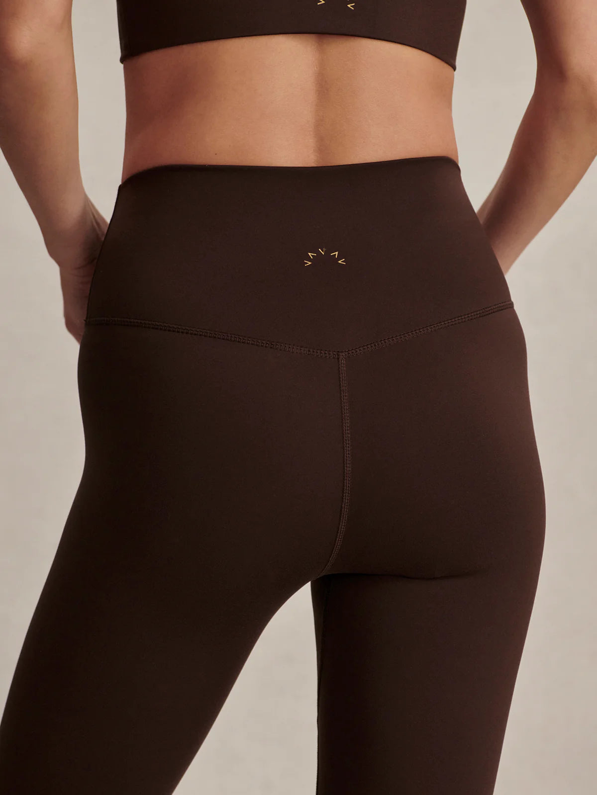 FreeSoft High Waisted Leggings in Coffee Bean | Evolve Fit Wear
