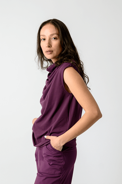 Goddess Tank - Mulberry
 full