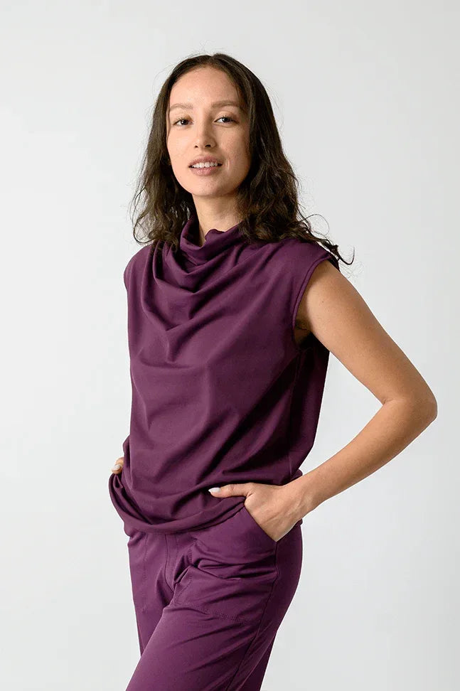 Goddess_Tank_-_Mulberry_side - Evolve Fit Wear - Goddess_Tank_-_Mulberry_side
