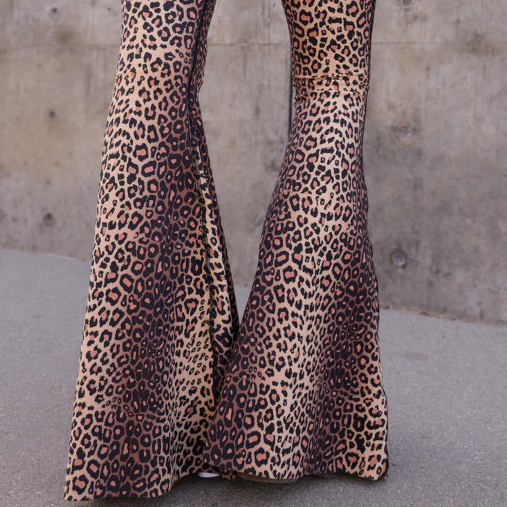 Golden Cat Long Bell Bottom