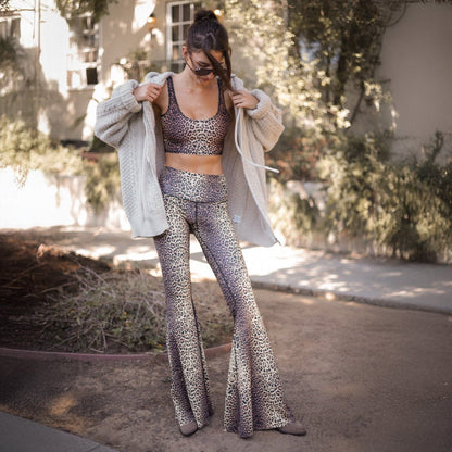 Golden Cat Long Bell Bottom