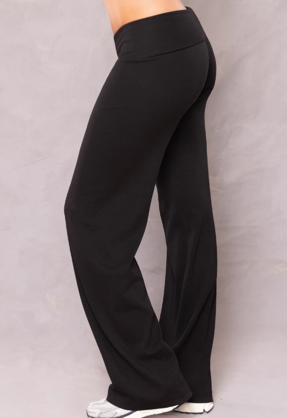 Roll Down Sweatpants - Classic True Black