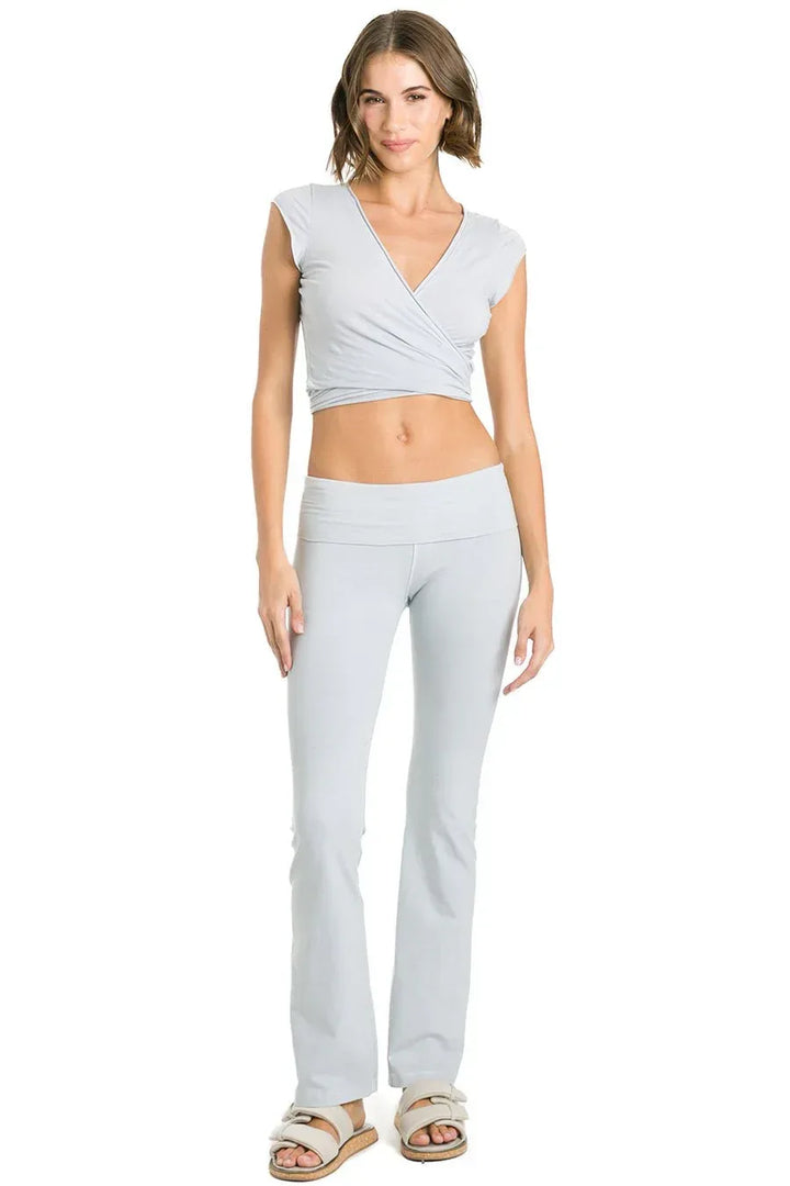 Hard-Tail-Crop-Short-Sleeve-Tie-Front-Dove-4 - Evolve Fit Wear - Hard-Tail-Crop-Short-Sleeve-Tie-Front-Dove-4