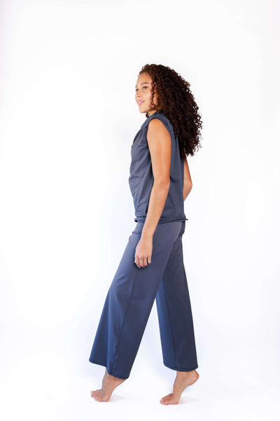 Ultimate Trouser in Navy Blue side