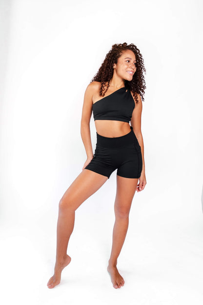The Maverick Bra in Jet Black | Yoga Democracy | Evolve Fit Wear