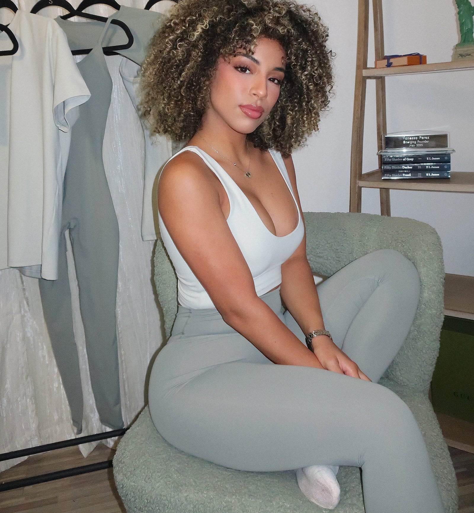 Girlfriend Legging - Sage | Buttersoft | Evolve Fit Wear