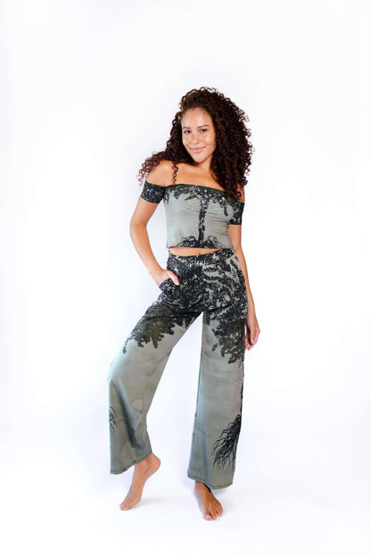 Off The Shoulder Bandeau in Transformation | Yoga Democracy | Evolve Fit Wear