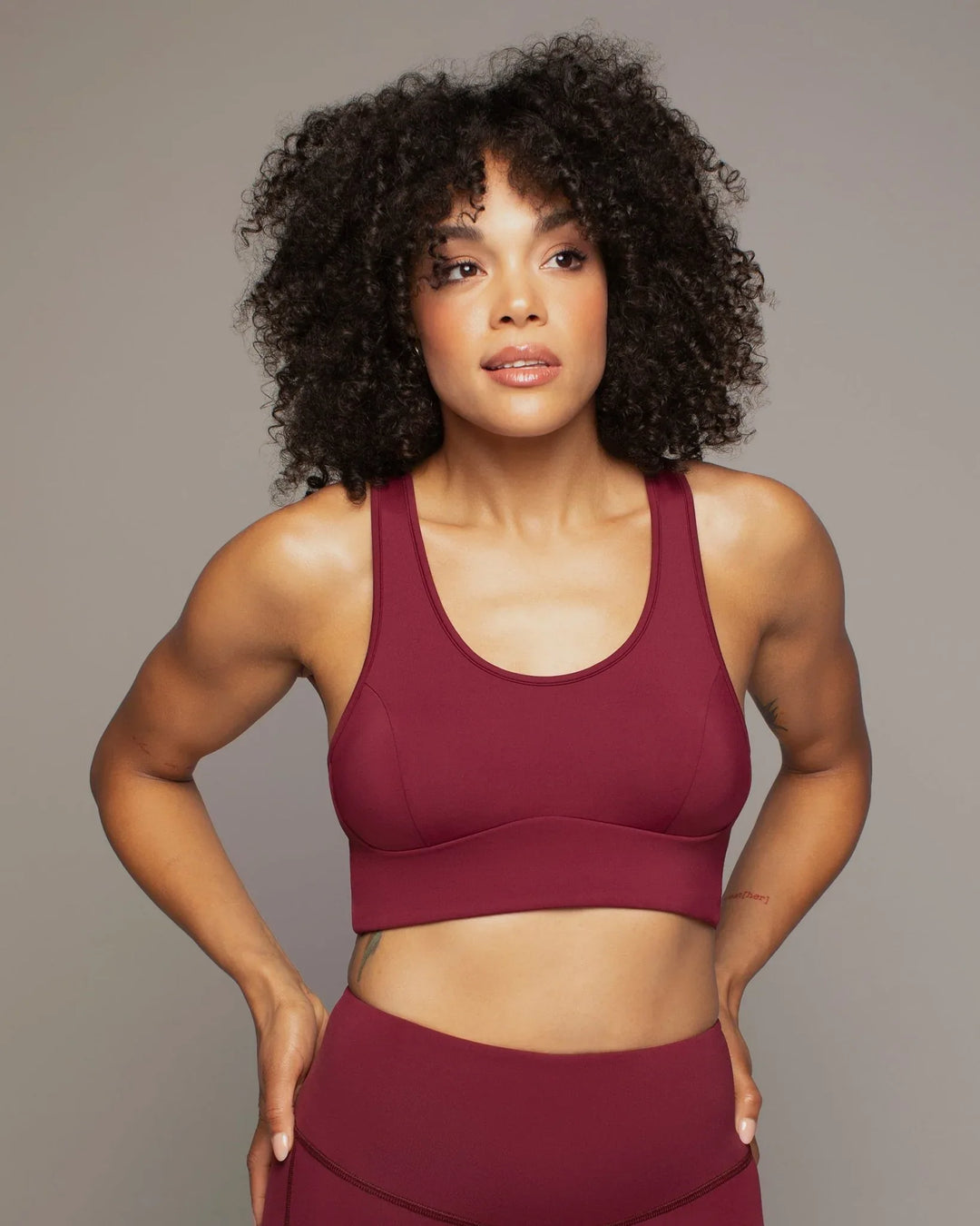 INSTINCT_LONGLINE_BRA_BURGUNDY_1 - Evolve Fit Wear - INSTINCT_LONGLINE_BRA_BURGUNDY_1