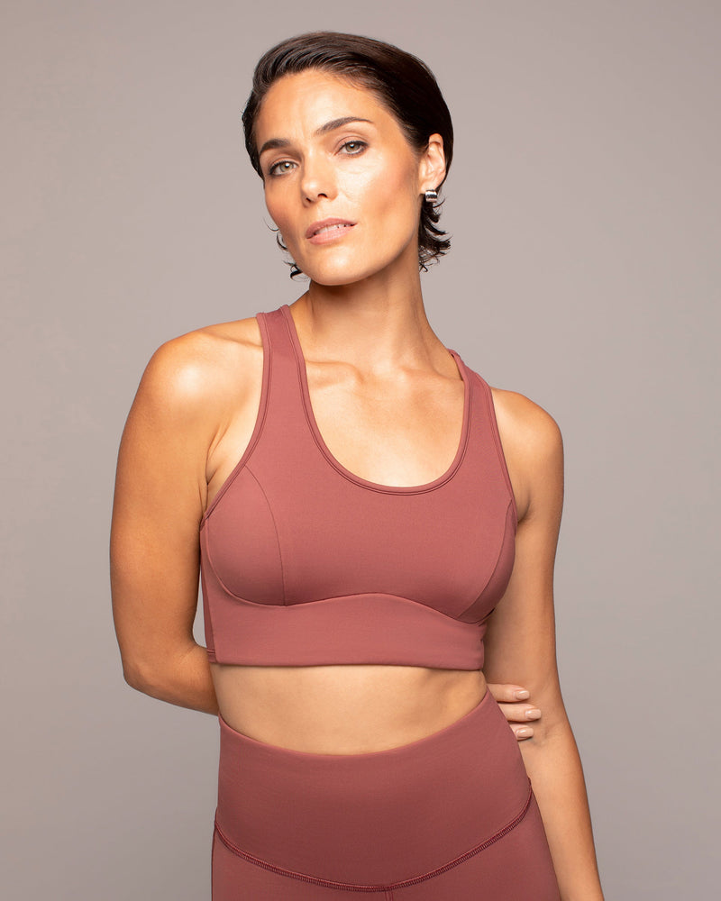 Instinct Longline Bra - Spice