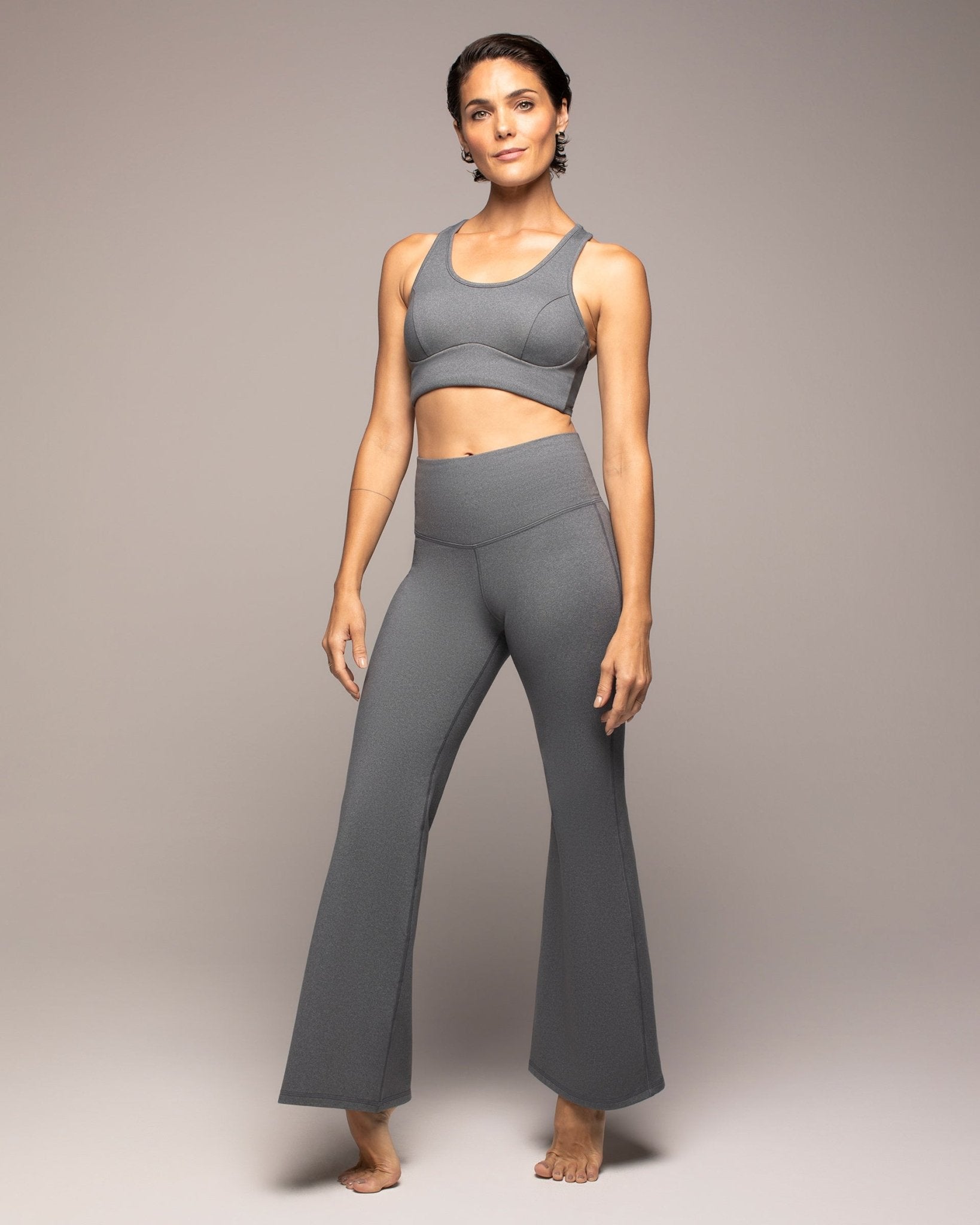 Instinct Warm Compression Flared Legging | MICHI | Evolve Fit Wear