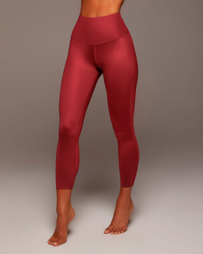 Instinct Gloss Legging - Cabaret Red