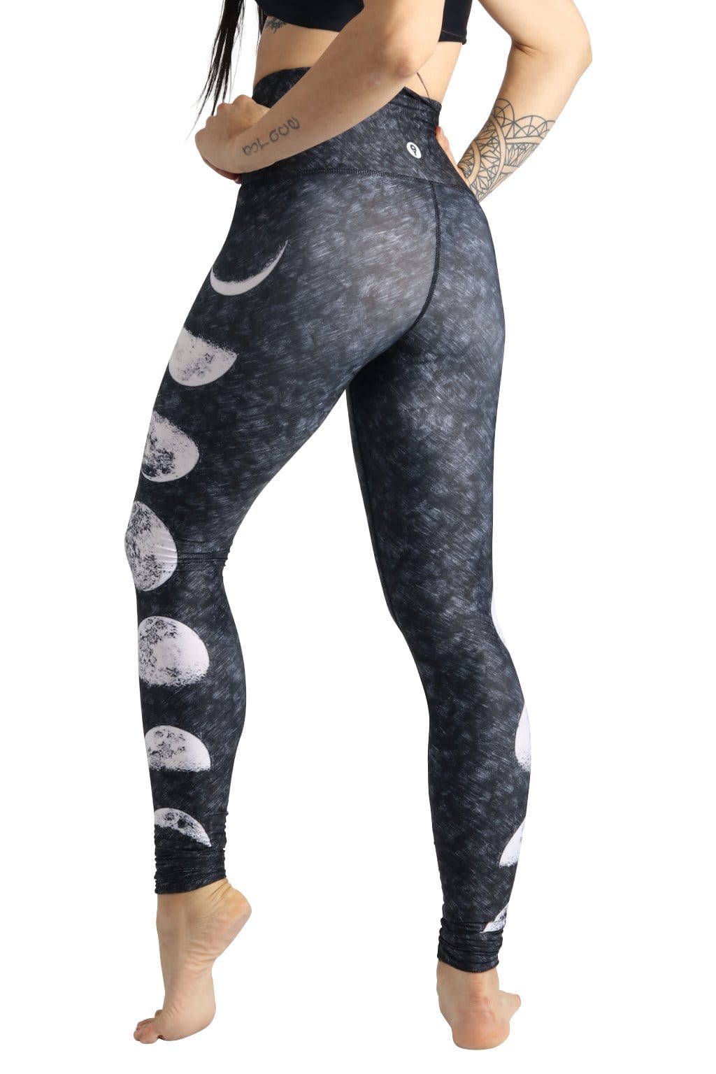 Just a Dark Moon Phase Printed Yoga Legging | Yoga Democracy | Evolve Fit Wear