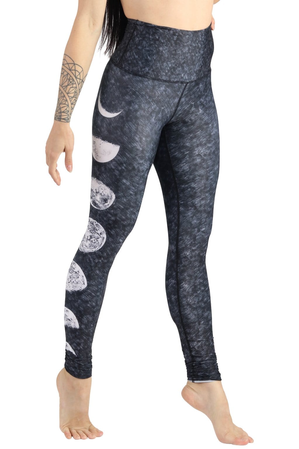 Just a Dark Moon Phase Printed Yoga Legging | Yoga Democracy | Evolve Fit Wear