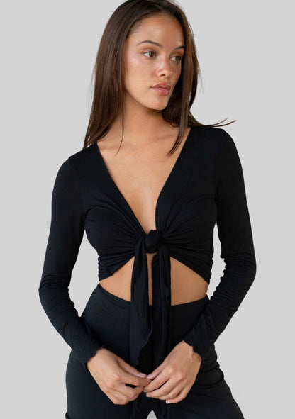 Kira Wrap Top