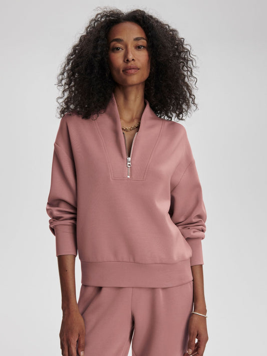 Varley Davidson Sweat - Ash Rose | Varley | Evolve Fit Wear