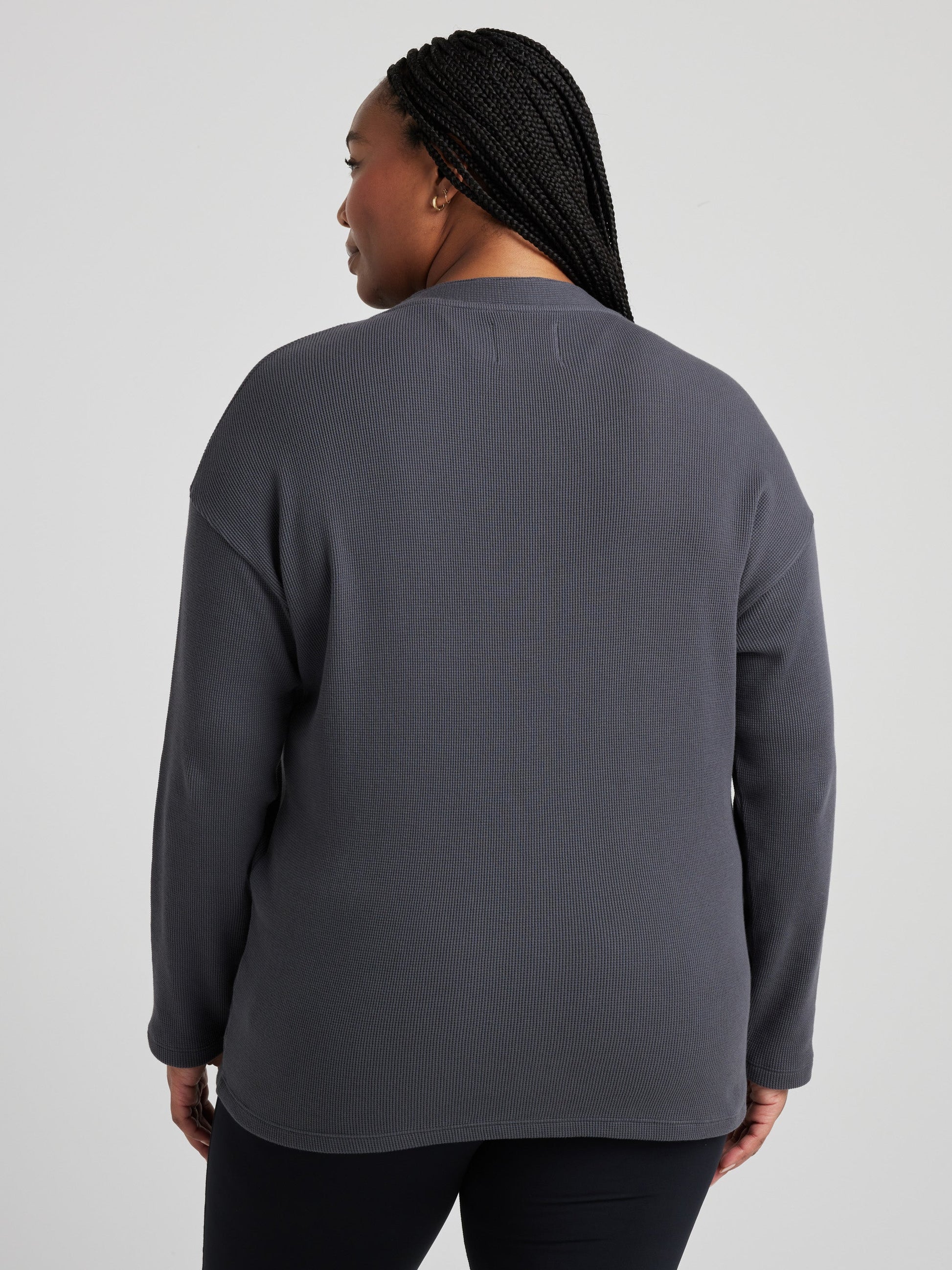 Relaxed Cardigan - Charcoal | Losano | Evolve Fit Wear