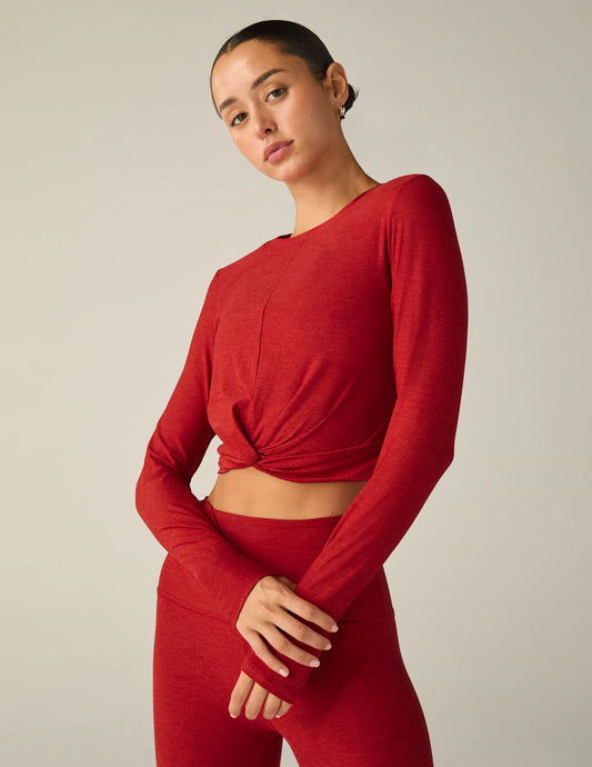 Beyond Yoga Featherweight Center Stage Cropped Pullover | Beyond Yoga | Evolve Fit Wear