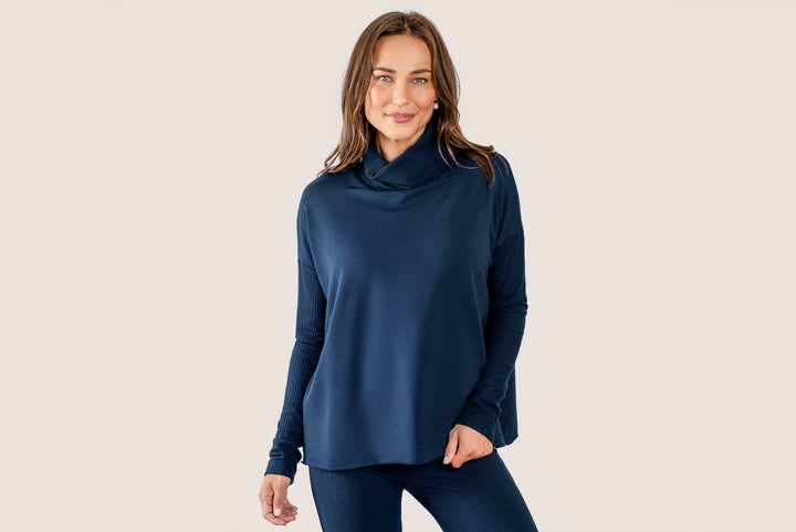 Light Hug® Turtleneck Top