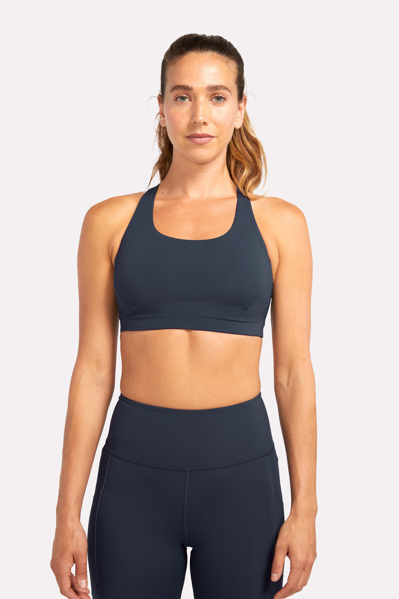 ALRN MID SUPPORT CROSSBACK BRA