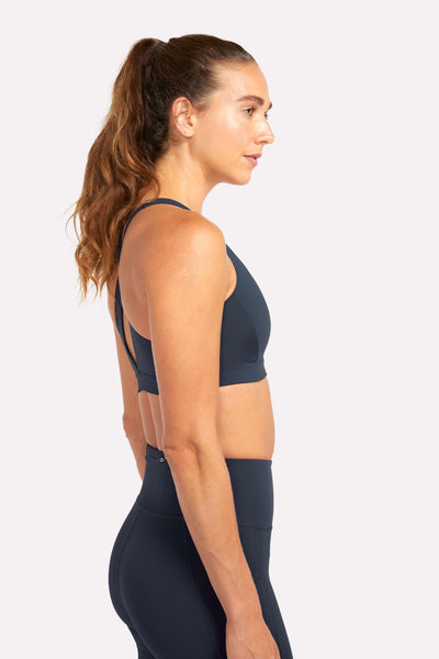 ALRN MID SUPPORT CROSSBACK BRA