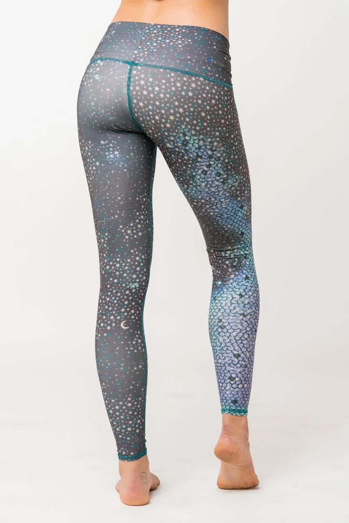 MermaidFairyQueenTealHotPantBACKTeeki - Evolve Fit Wear - MermaidFairyQueenTealHotPantBACKTeeki
