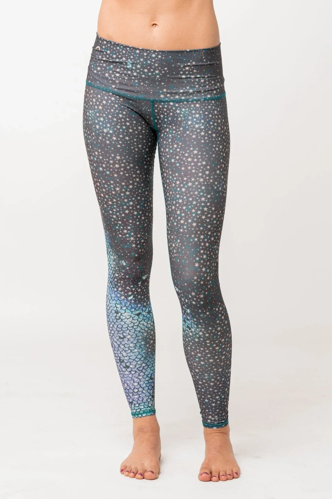 MermaidFairyQueenTealHotPantFRONTTeeki - Evolve Fit Wear - MermaidFairyQueenTealHotPantFRONTTeeki