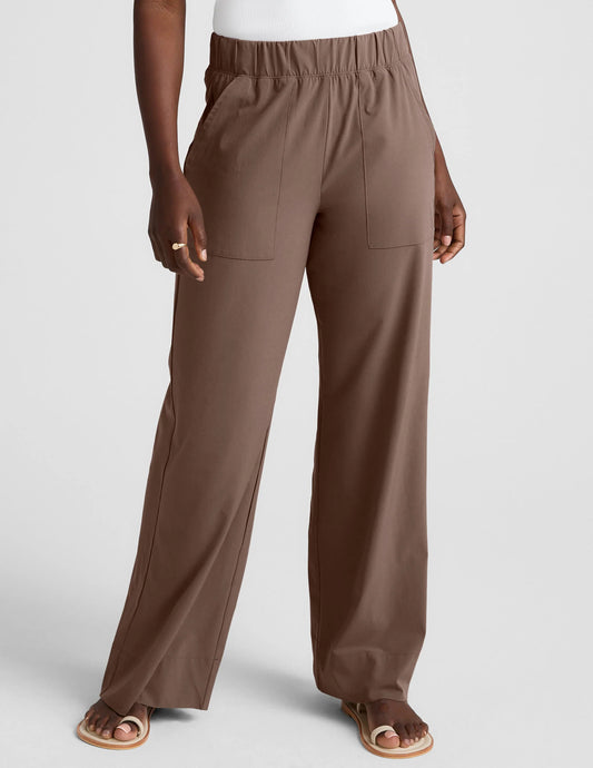 Beyond Yoga Easy Wide Leg Pant - Khaki | Beyond Yoga | Evolve Fit Wear