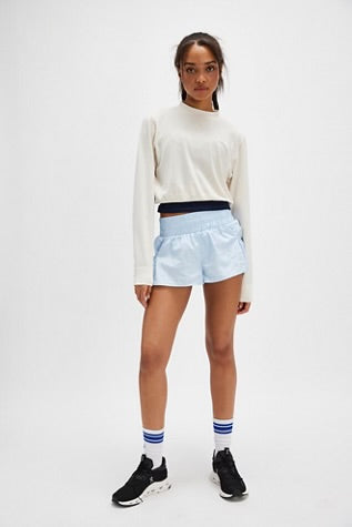 Get Your Flirt On Short - Baseline Blue