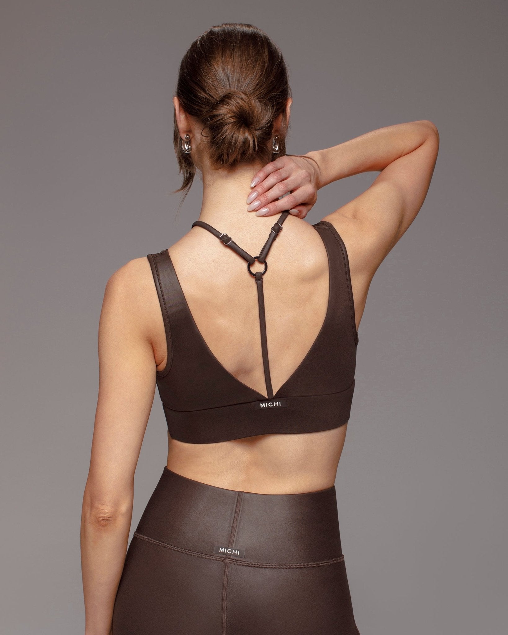 Odyssey Gloss Longline Bra | MICHI | Evolve Fit Wear