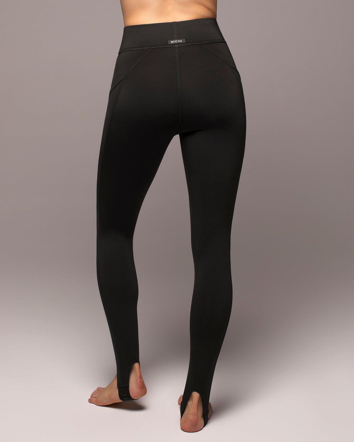 Odyssey Pocket Stirrup Legging - Black