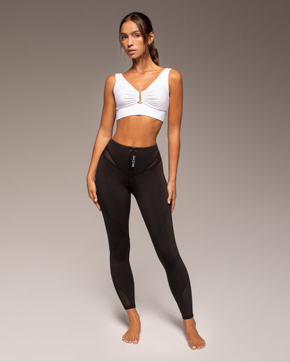 ONYX LONGLINE BRA - White