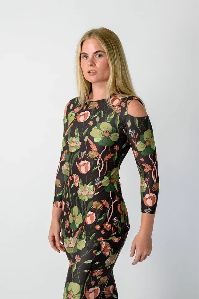Open_Shoulder_Top_in_Botanical_Garden_side - Evolve Fit Wear - Open_Shoulder_Top_in_Botanical_Garden_side