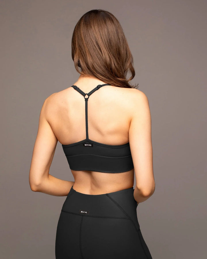 PALMA_GLOSS_LONGLINE_BRA_BLACK_2 - Evolve Fit Wear - PALMA_GLOSS_LONGLINE_BRA_BLACK_2