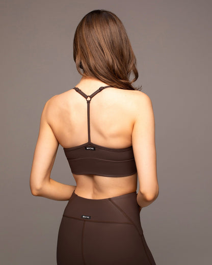 Palma Gloss Longline Bra | MICHI | Evolve Fit Wear