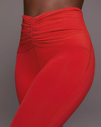 Palma Legging - Fire Red