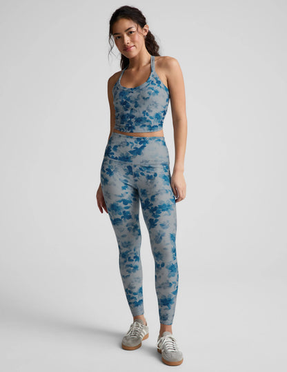 SoftMark Caught in the Midi High Waisted Leggings - Daydream Meadow