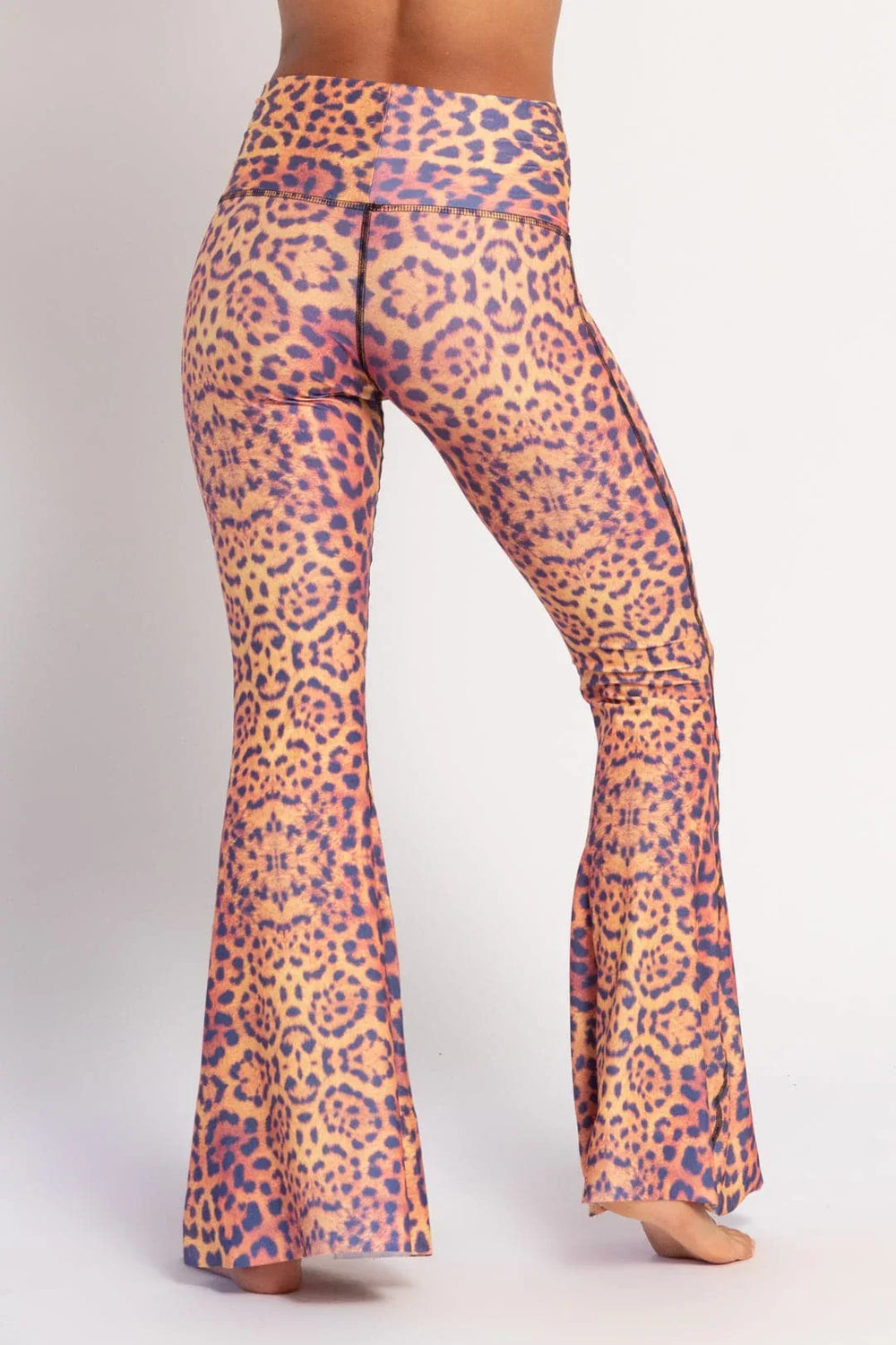 PurpleAwakeningBellBottomCropBACK - Evolve Fit Wear - PurpleAwakeningBellBottomCropBACK