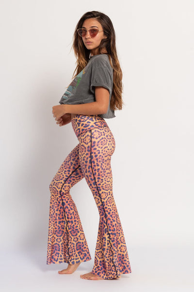 Purple Awakening Crop Bell Bottom