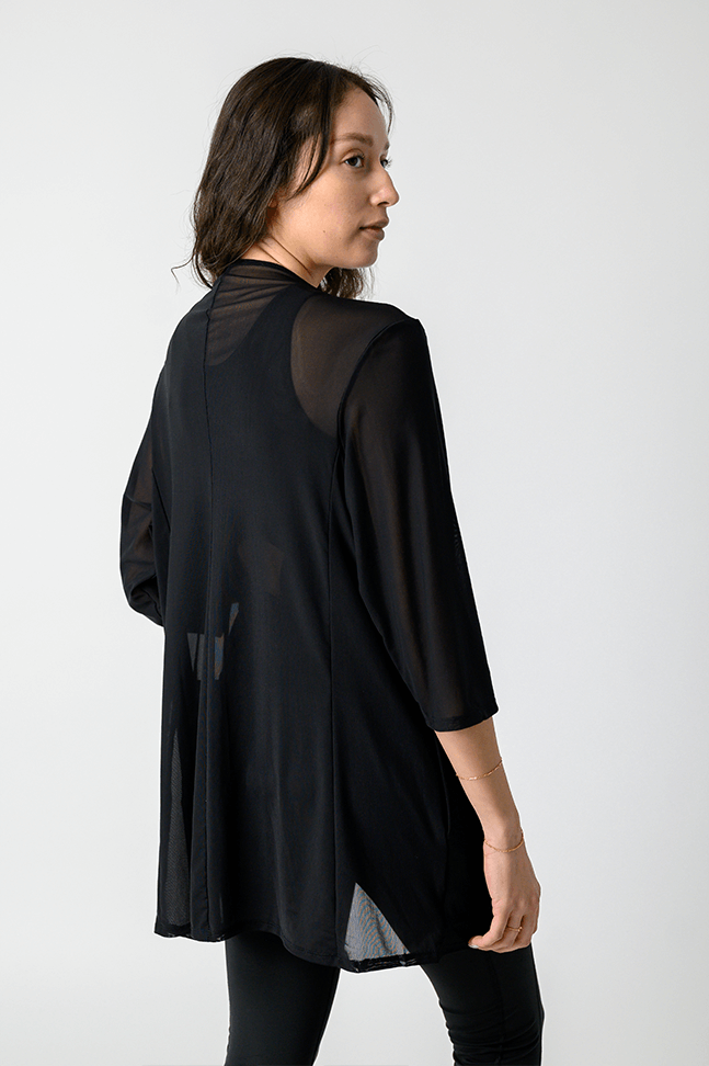 Roam Free Jacket - Black Mesh
 back