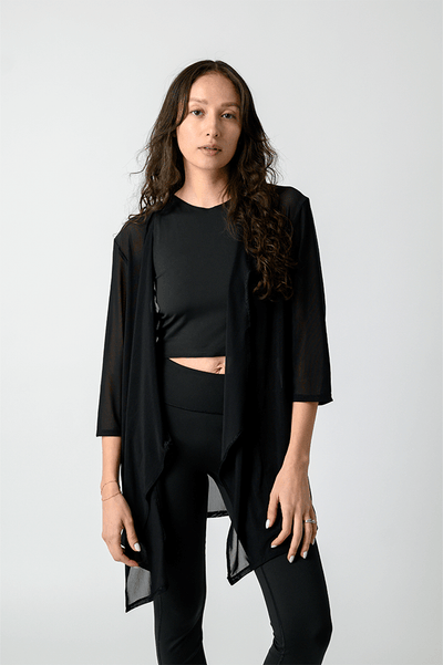 Roam Free Jacket - Black Mesh
 front