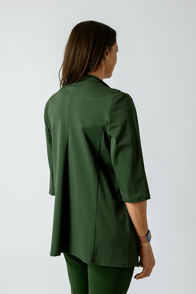 Roam Free Jacket - Forest Green | Yoga Democracy | Evolve Fit Wear