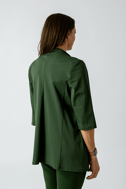Roam Free Jacket - Forest Green | Yoga Democracy | Evolve Fit Wear