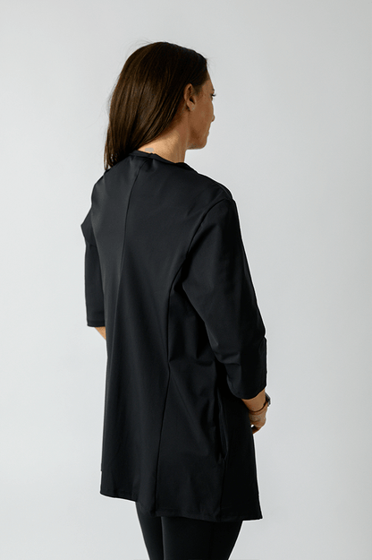 Roam Free Jacket - Jet Black | Yoga Democracy | Evolve Fit Wear
