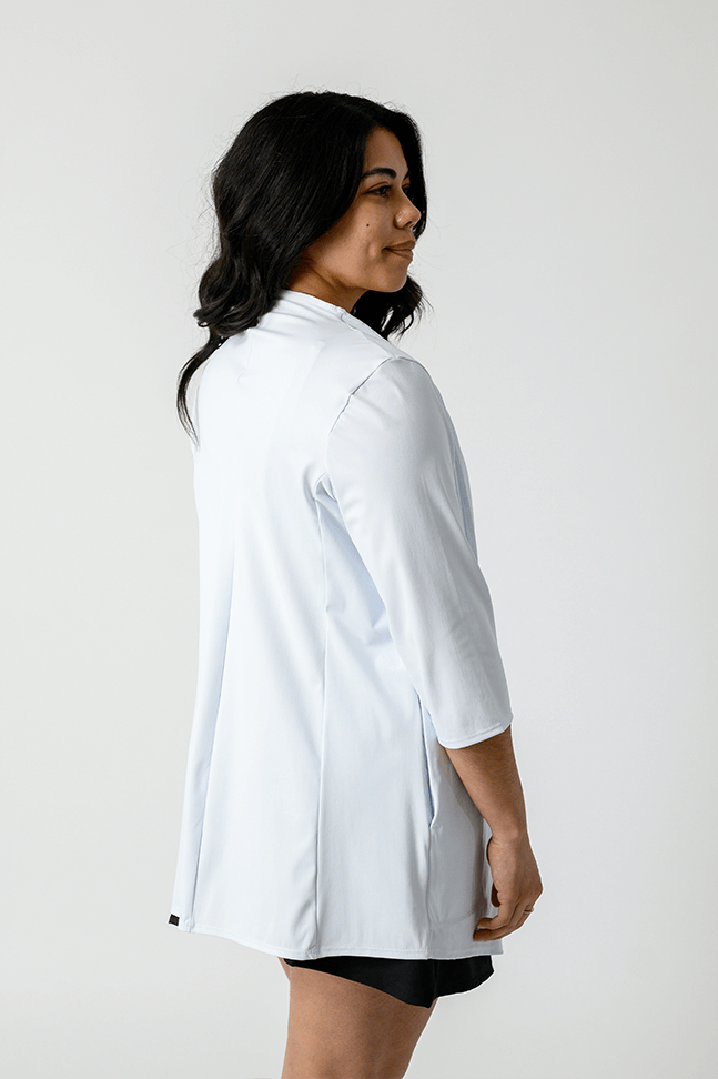 Roam Free Jacket - White | Yoga Democracy | Evolve Fit Wear