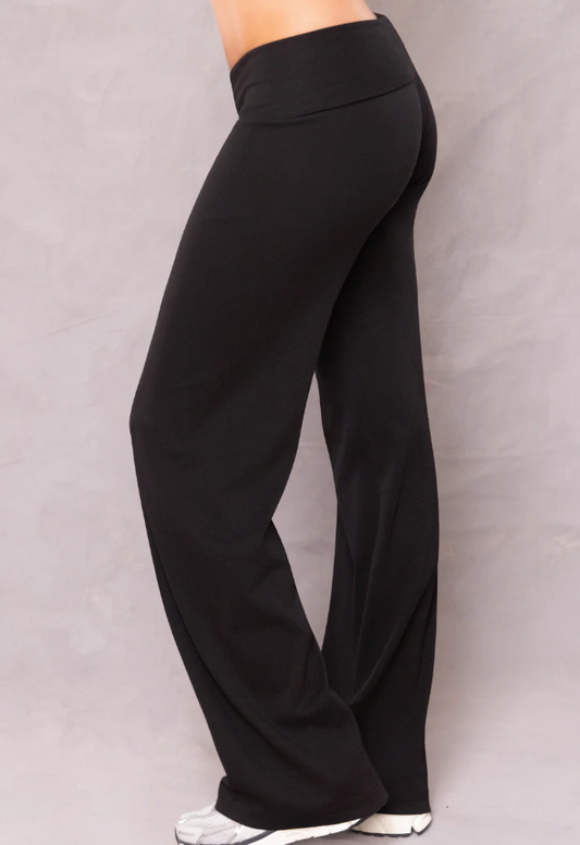 Roll Down Sweatpants - Classic True Black