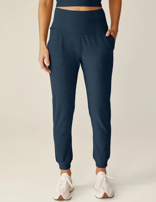 Spacedye Midi Joggers - Nocturnal Navy