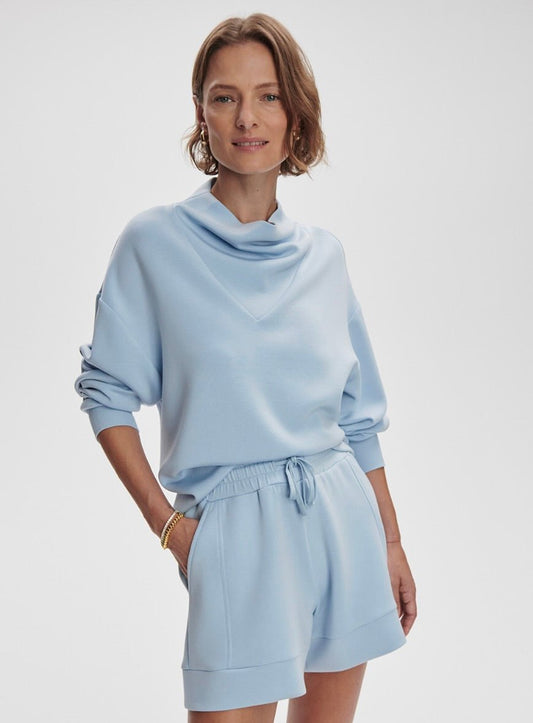 Varley Betsy Sweat - Cashmere Blue | Varley | Evolve Fit Wear