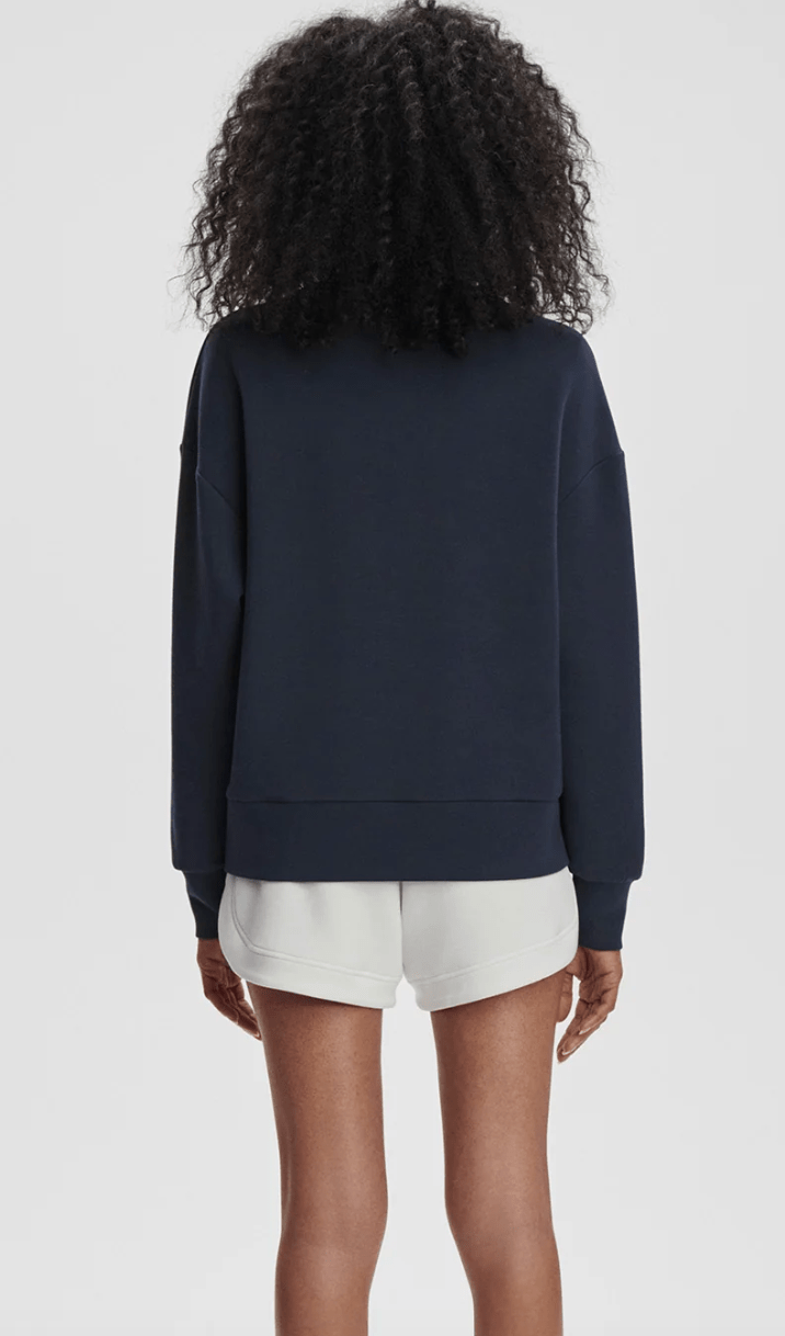 Varley Rasco Namesake Sweat - Navy | Varley | Evolve Fit Wear