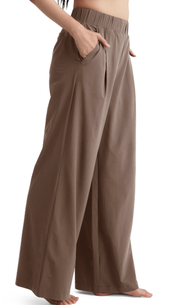 Beyond Yoga Easy Wide Leg Pant - Khaki | Beyond Yoga | Evolve Fit Wear