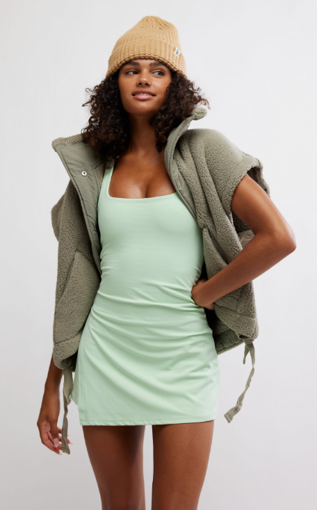 Free People Movement Never Better Dress - Pistachio